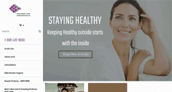 Desktop Screenshot of healthysupplements.net